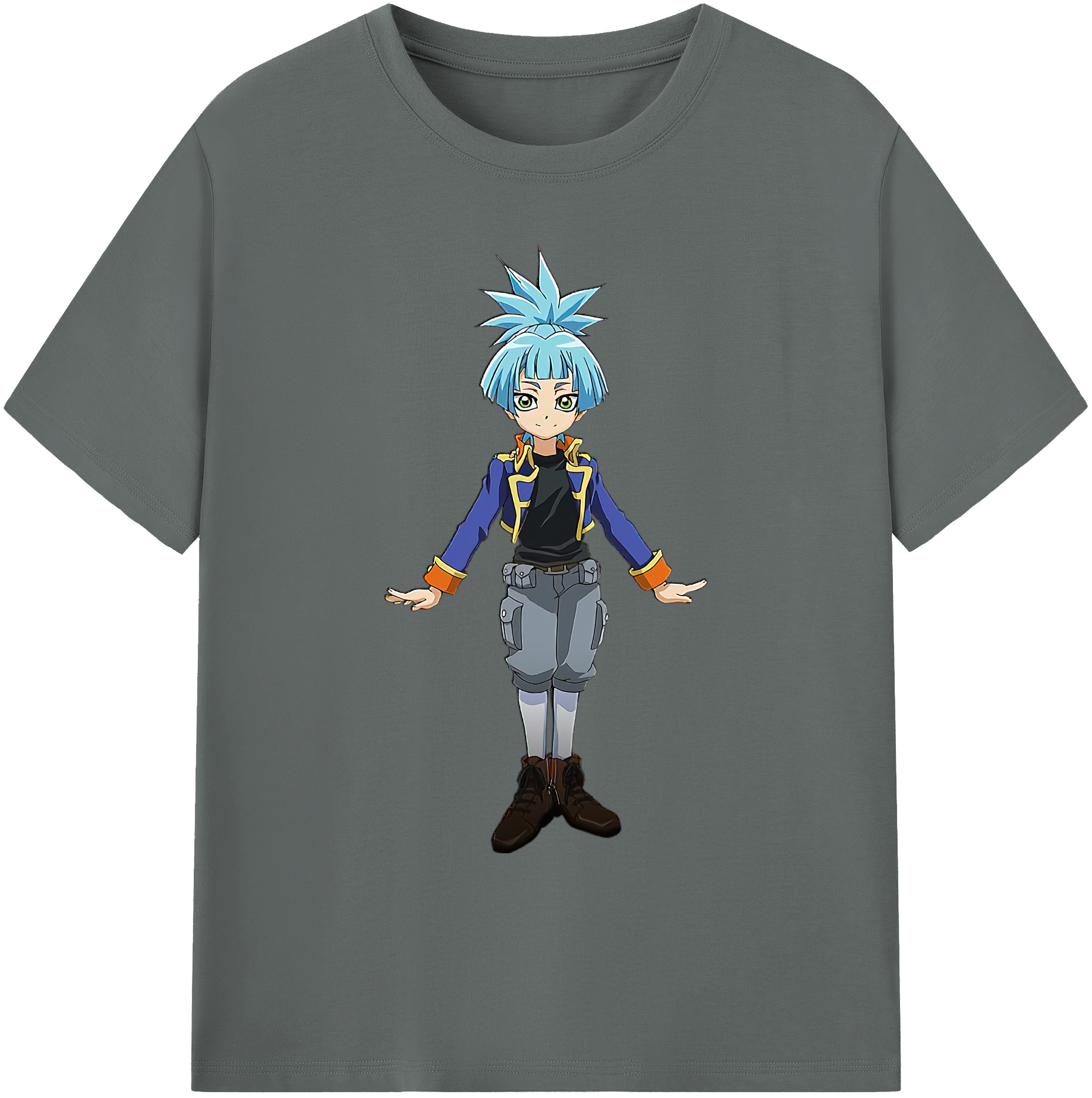 （画像用） 遊☆戯☆王 Yu-Gi-Oh! 綿100％ メンズ半袖Tシャツ｜肌触りやわらか＆通気性